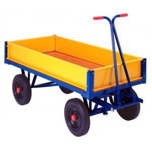 TURNTABLE TRUCK LOW STEEL SIDES